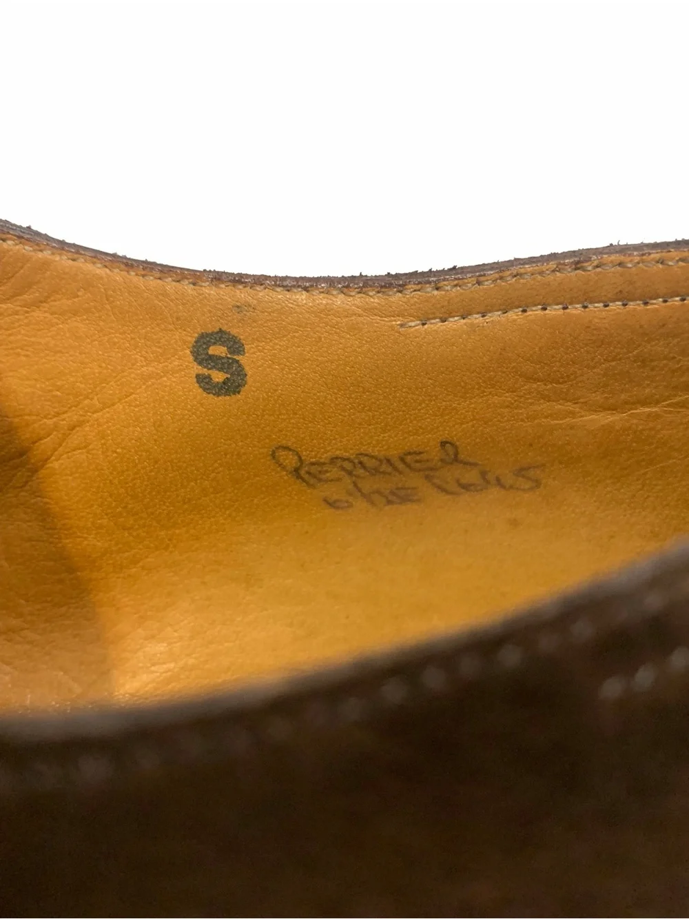 John Lobb Derby suede shoes in dark brown